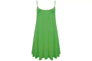 RRP £8.39 Plain Strappy Dress Womens Sleeveless Mini Dress Plain Strappy Dress Womens Sleeveless Mini Dress