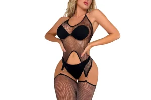 RRP £9.12 Women s Fishnet Lingerie Bodystockings Sexy Halter Bodysuit Underwear Women s Fishnet Lingerie Bodystockings Sexy Halter Bodysuit Underwear